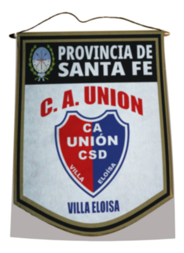 Banderin 40cm Gold Union Villa Eloisa Santa Fe Union Villa Eloisa Santa Fe Union Villa Eloisa Santa Fe