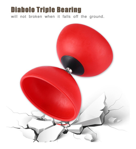 Para Y Juego Diábolos Yoyo Chino Con Tres Rodamientos,