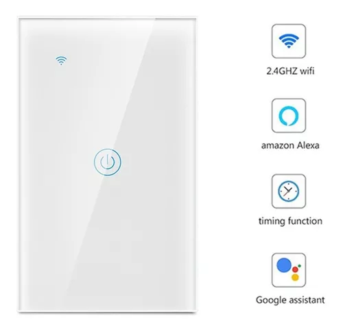 Interruptor Inteligente / WIFI / Hasta 16A / Soporta Google