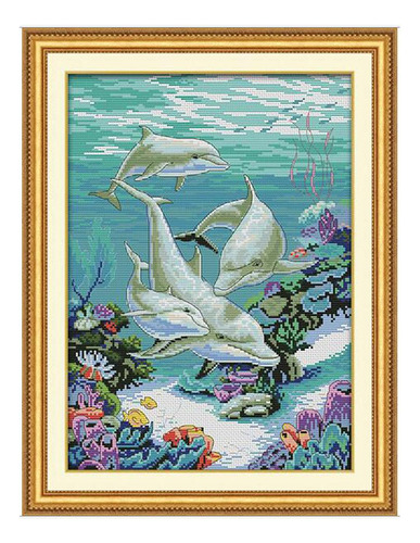 Kits De De Delfines Dimensiones 11ct Diy