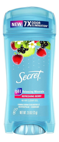 Secret Antitranspirante Refreshing Berry 48hs Protección 73g