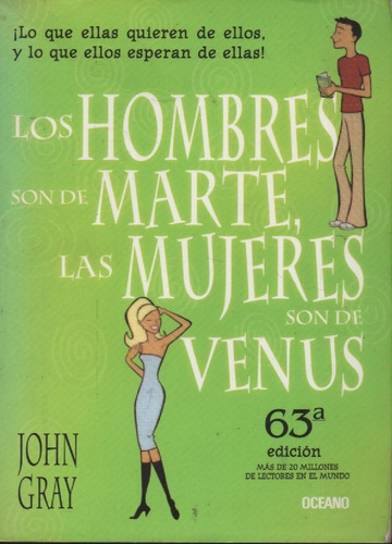 Los Hombres Son De Marte Las Mujeres Son De Venus John Gray