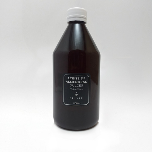 Imagen 1 de 3 de Aceite De Almendras 500ml Elixir Materia Prima Caba