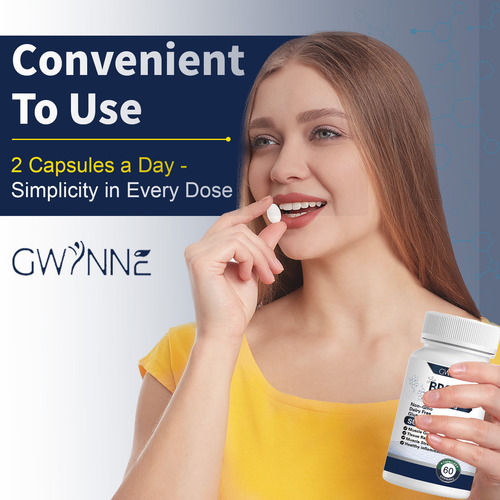 Gwynne Cápsulas De Péptidos Bpc-157 1000mcg De Alta Potencia Para La Recuperación Muscular Y Del Ejercicio, Recuperación Acelerada Y Curación Intestinal 60 Cápsulas