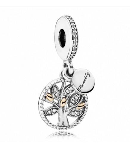 Pandora Charm De Plata Herencia Familiar