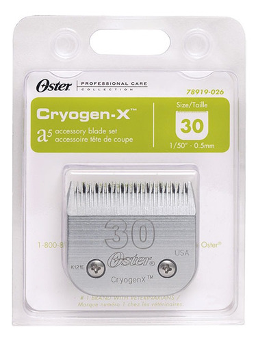 Cuchilla Nº 30 Oster Cryogen-x