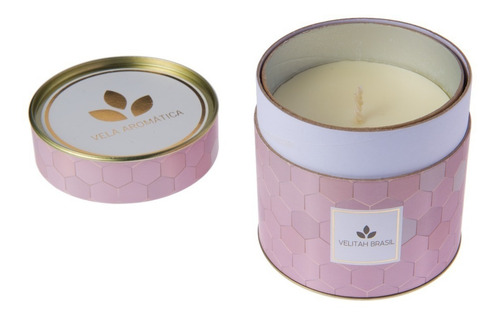 Imagem 3 de 5 de Vela Aromática Premium Luxo Floral 360g 70h