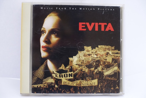 Cd Soundtrack  Evita  1996 (ed. Japonesa, Obi)