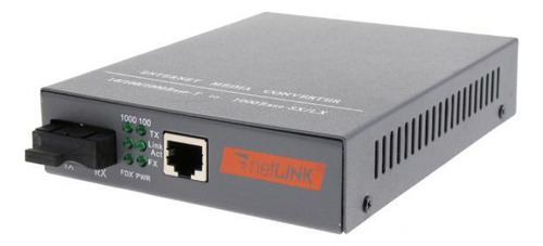 2 Convertidor Gigabit Multimodo Sc De Fibra Ethernet