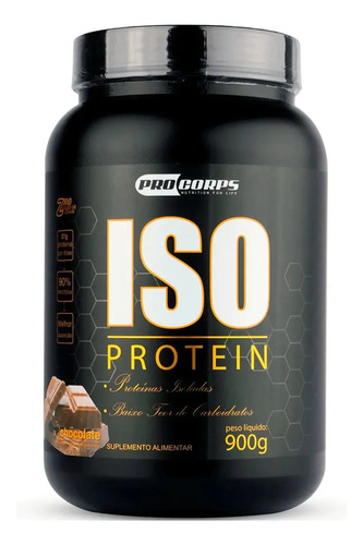 Whey Protein Isolado - Iso Protein! Sabor Morango