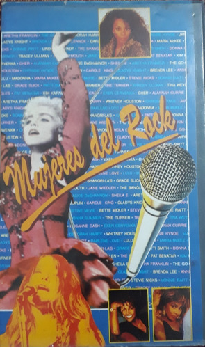 Vhs Mujeres Del Rock Hi-fi Stereo