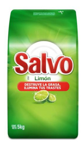 Lavatraster Salvo Limon 5kg Polvo