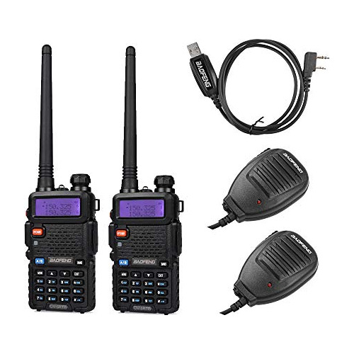 Baofeng 2 Pack Uv-5rtp 8w Radio Bidireccional De Banda Dual 