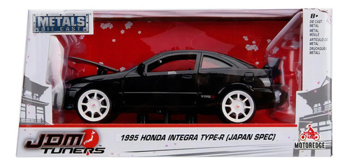 Honda Integra Type R 1995 Negro Japan Spec 1/24 Jada