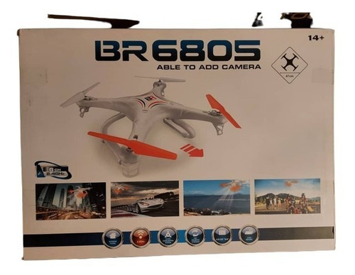 Dron 4 Helices A Control Remoto Sin Cámara, Marca: Bo Rong