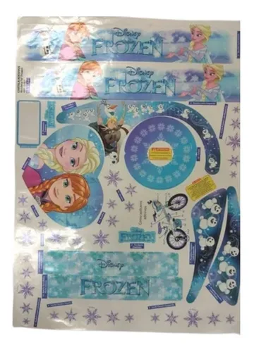 Adesivo Original Bicicleta Aro 16 Frozen Disney Bandeirantes