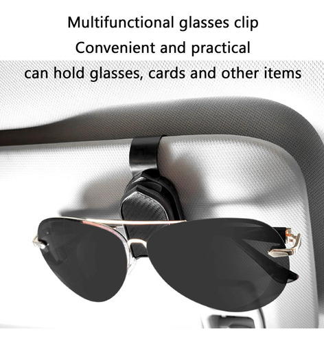 Clip For Gafas Montado En El Automóvil Soporte For Gafas D