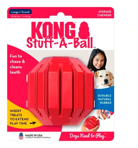 comprar Pelota Kong Stuff A Ball Rellenable Perro  - Talla L