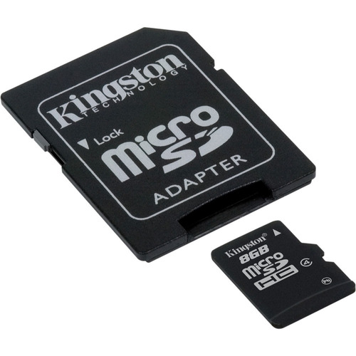 Memoria Microsd Kingston 8gb Clase 4 Sdc4/8gb