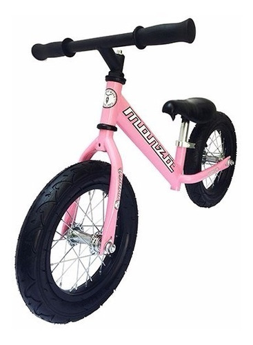 Bicicleta Sin Pedales Monzó, Balance Bike, Rosa