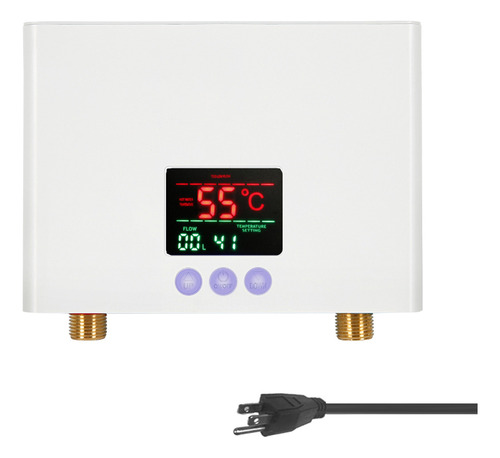 Calentador De Agua Eléctrico 3kw Mini, Montado En Pared, Con