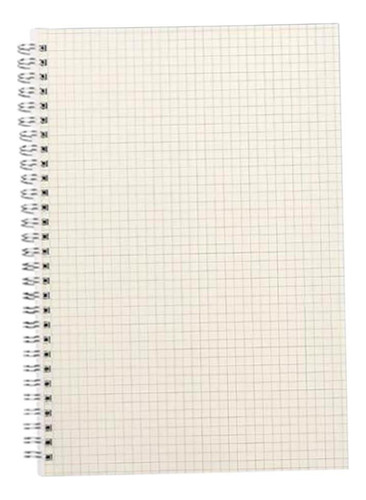 Caderno Espiral, Capa Dura De Pp Fosco, Grade