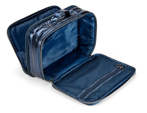 Imagen 1 de 3 de Organizador Azul Metalico Grande