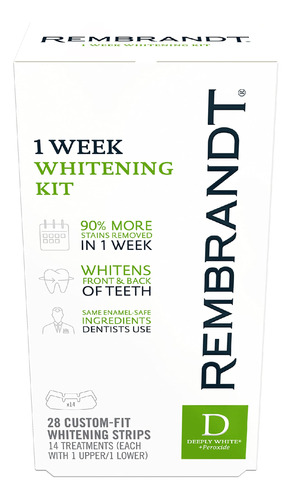 Rembrandt Kit De Blanqueamiento Dental De 1 Semana De Color