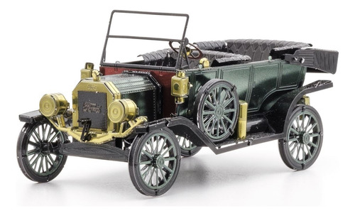 Maqueta Metalica Ford T 1910 Verde 3d Para Armar Metal Earth