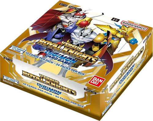 Digimon Tcg Versus Royal Knights Bt13 Booster Box Ingles