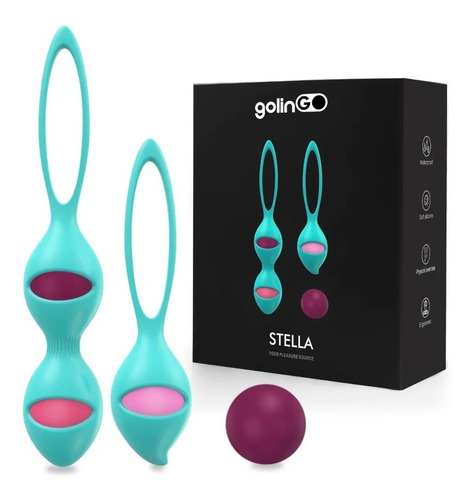Imagen 2 de 9 de Bolas Kegel Set Ejercitador Suelo Piso Pélvico Kit 4 Pesas