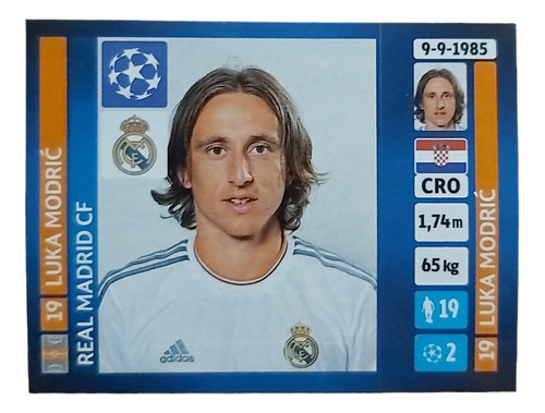 Figurita Luka Modric Champions League 2013-2014