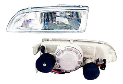 Optico Izquierdo Para Hyundai H-100 Grace 2.5 D4bx 1991 1995