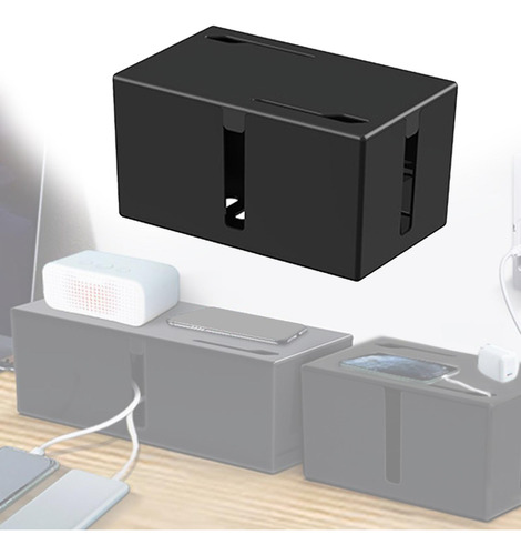 Caja De Cable De Alimentación Solución De Gestión M Negro