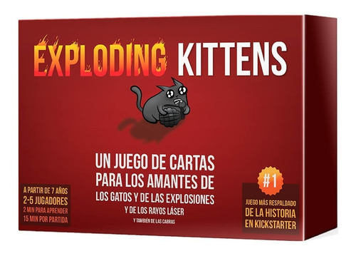 Juego De Mesa Exploding Kittens. 