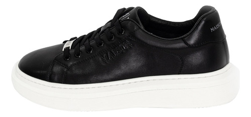 Tenis Casual Streetwear Betel Black By Maison Botter 