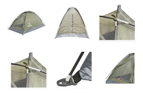 Carpa Iglú Para 2 Personas Klimber Camping Exterior Oferta