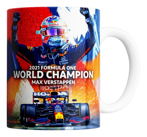Taza Ceramica Max Verstappen - Formula 1