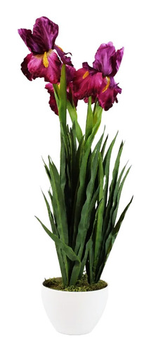 Planta Artificial Orquidea Cattaleya Con Maceta 70cm