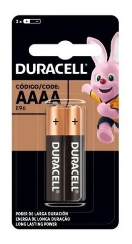 Pila Aaaa  Duracell Alcalina Pack 2 Unidades De 1,5v