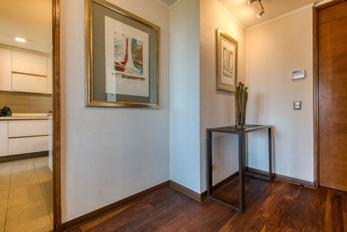 Gran Departamento Con Jardin /vista Privilegiada/ Las Condes