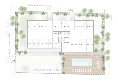 Imagen 4 de 8 de Venta Aptos 1 Dormitorio Rambla P. Del Este