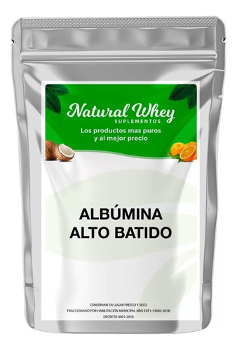 Albúmina Proteina Clara De Huevo Especial Apta Cocción 500gr