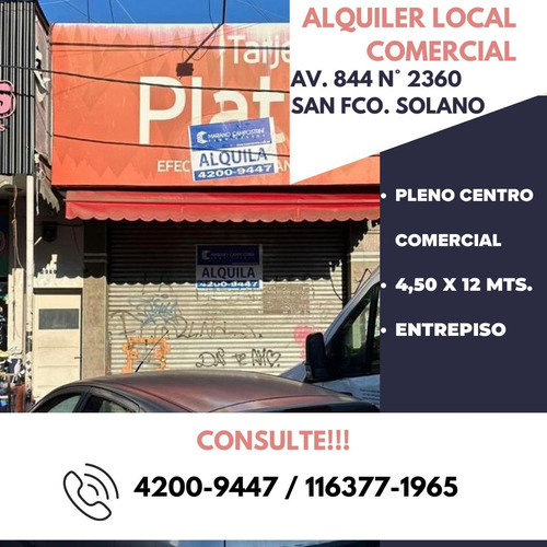 Local Comercial Av. 844 Solano 