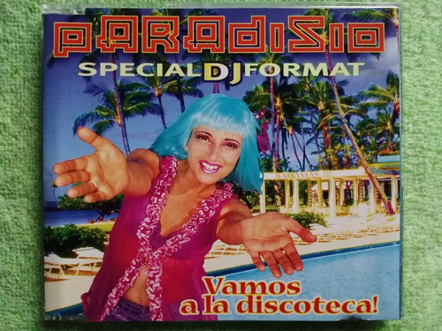 Eam Cd Maxi Single Paradisio Vamos A La Discoteca 1997 Remix