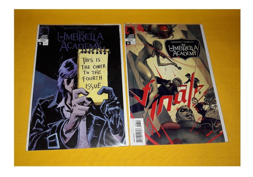 The Umbrella Academy #4 Y 6 Originales Dark Horse Comics