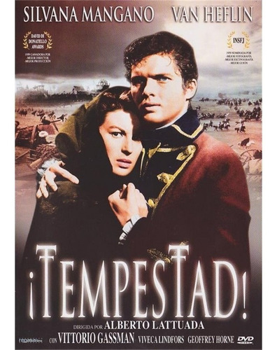La Tempestad - Silvana Mangano -  Van Heflin - Dvd