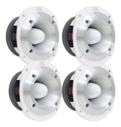 Kit Som 4 Twitter St400 Trio Jbl 150w Branco Forte