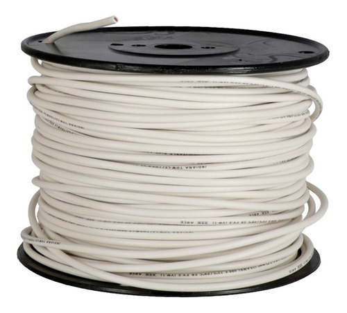 Imagen 3 de 4 de Cable Indiana Thw-ls/thhw-ls Cal. 12 Blanco 100 M