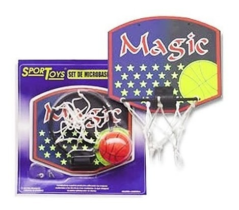 Tablero Mini Basquet C Pelota Blister Basket Fire Sport 0101